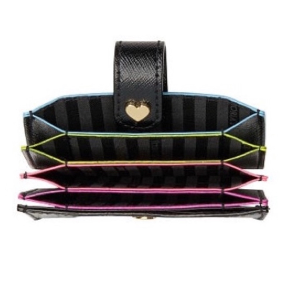 🌈 Victoria’s Secret Rainbow Accordion Card Case - Picture 3 of 7